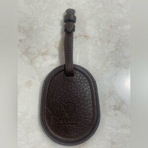 Gucci Brown Luggage Tag